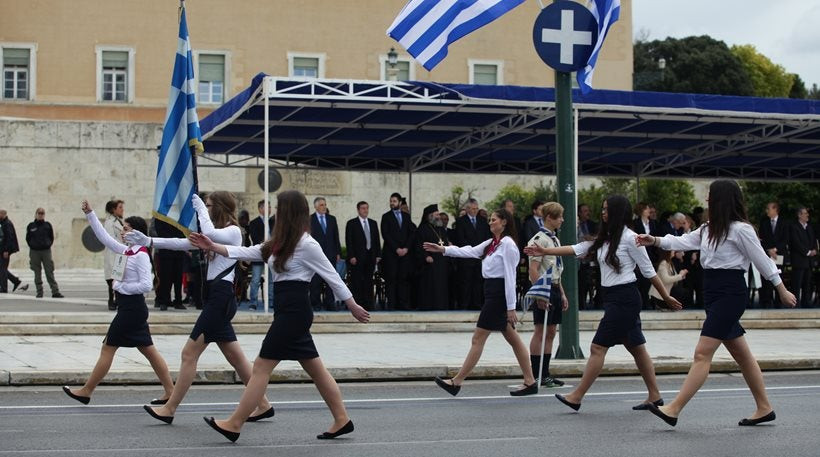 Σήμερα στην Αθήνα η μαθητική παρέλαση για την 25η Μαρτίου -Aναλυτικά το πρόγραμμα